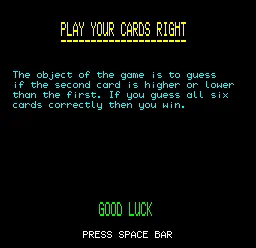 Play Your Cards Right box art
