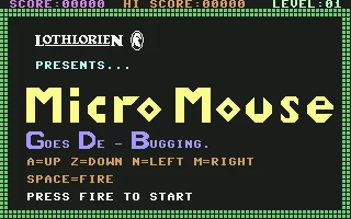 Micro Mouse Goes De-Bugging box art