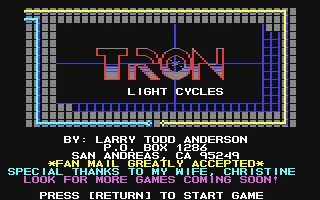 Tron : Light Cycles box art