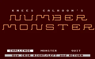 Number Monster box art