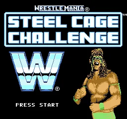 WWE Wrestlemania Steel Cage Challenge box art