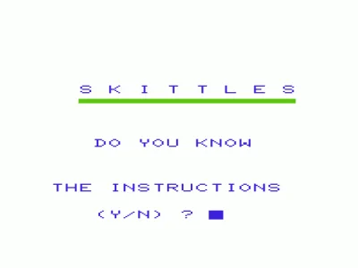 Skittels box art