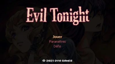 Evil Tonight box art