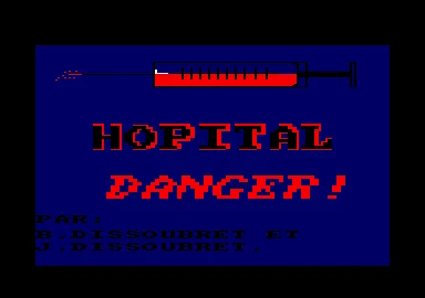 Hopital Danger! box art