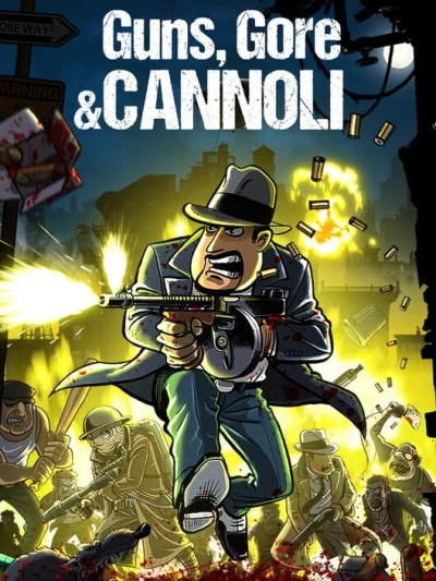 Guns, Gore & Cannoli box art