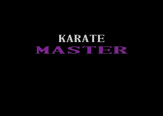 Karate Master box art