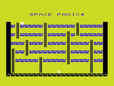 Space Panic box art