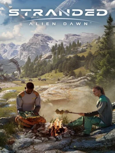 Stranded: Alien Dawn box art