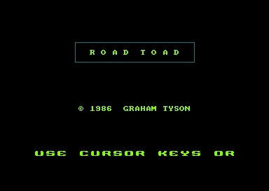 Road Toad box art