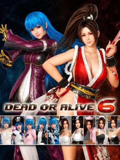 Dead or Alive 6: The King of Fighters XIV Mashup Content Set box art