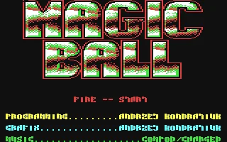 Magic Ball box art