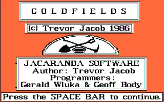 Goldfields box art