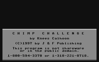 Chimp Challenge box art