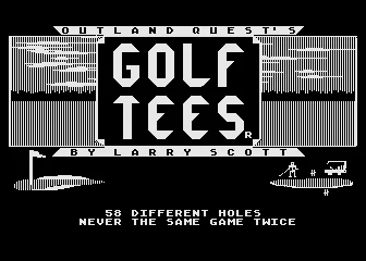 Golf Tees box art