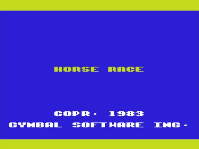 Horse Race box art