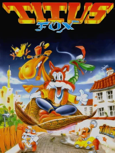 Titus the Fox: To Marrakech and Back box art