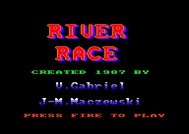 River Race box art