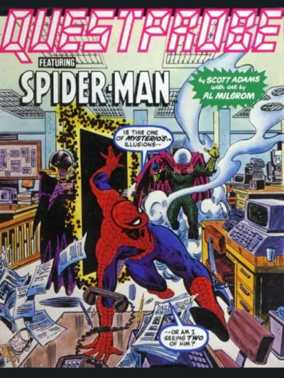 Questprobe featuring Spider-Man box art