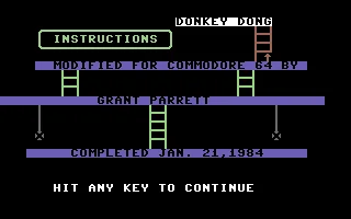 Donkey Dong box art