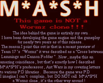 Mash box art