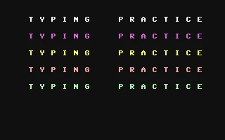 Typing Practice box art