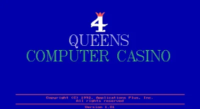4 Queens Computer Casino box art