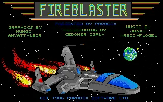 Fireblaster box art