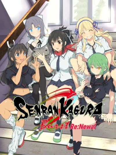 Senran Kagura Burst Re:Newal box art