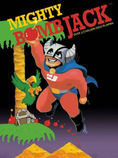 Mighty Bomb Jack box art