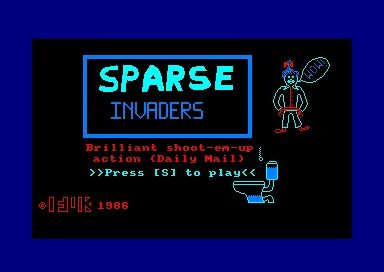 Sparse Invaders box art