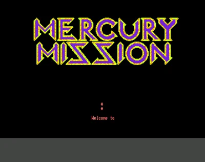 Mercury Mission box art