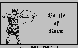 Battle of Rome box art