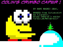 Colin's Chrimbo Caper! box art