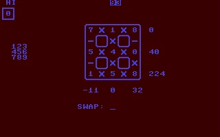 Math Scramble box art