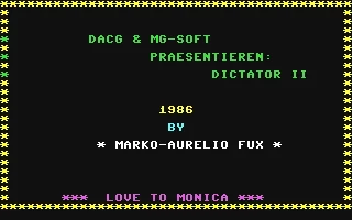 Dictator II box art