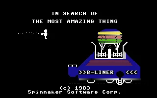 In Search Of The Most Amazing Thing box art