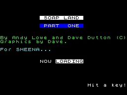 Soap Land box art