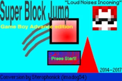 Super Block Jump box art