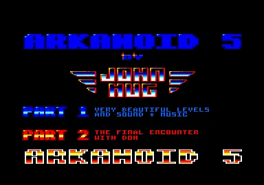 Arkanoid 5 box art