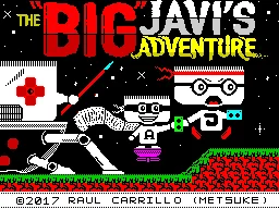 Big Javi's Adventure, The box art