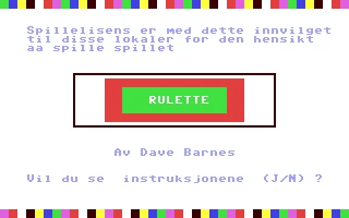 Rulette box art