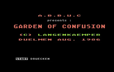 Garden Of Confusion box art