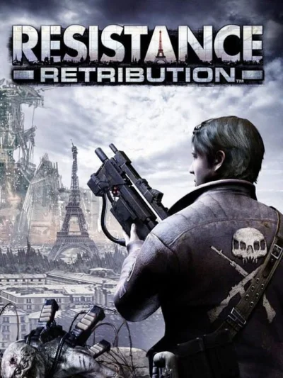 Resistance - Burning Skies box art