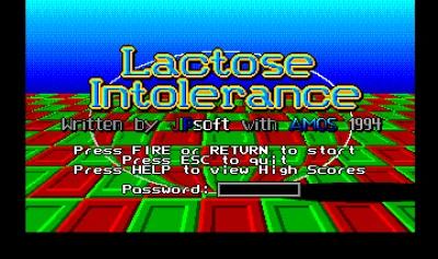 Lactose Intolerance box art