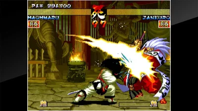 Aca Neogeo Samurai Shodown 3 box art