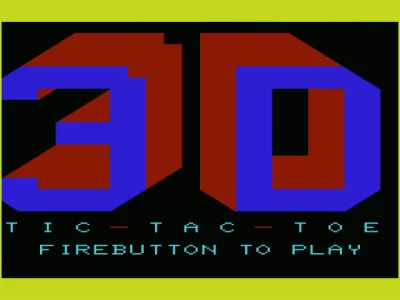 3D Tic Tac Toe box art
