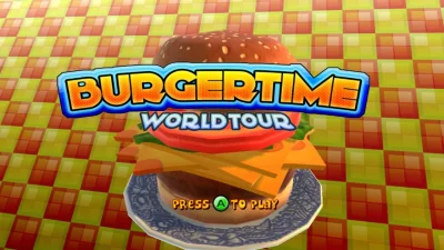 Burgertime World Tour box art