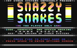Snazzy Snakes box art