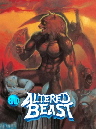 3D Altered Beast box art