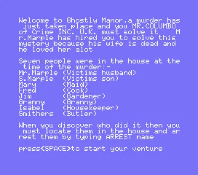 Ghostly Manor box art